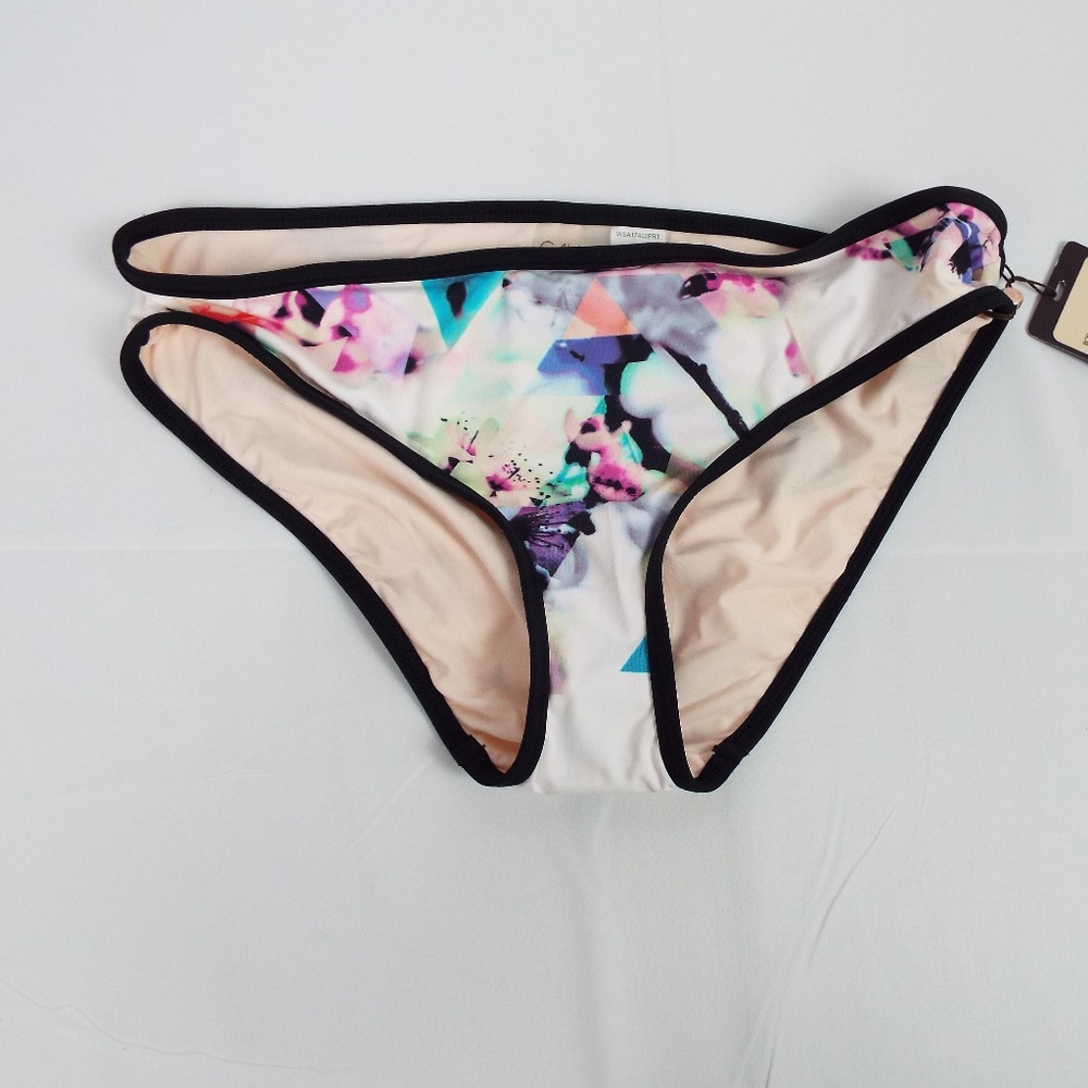 Geo Floral Bikini Bottom